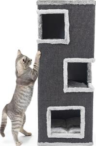 Torre tiragraffi Patrick · antracite · 35 x 35 x 90 cm · Tiragraffi a forma di cilindro