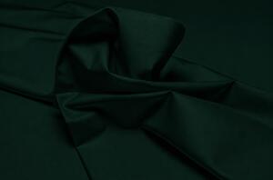 Tessuto 100% cotone al metro - tela - verde bottiglia Made in Italy