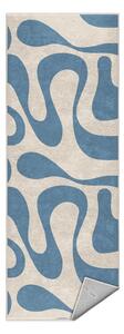 Passatoia blu lavabile 80x200 cm Blue Latte – Mila Home