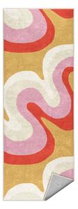 Passatoia gialla e rosa lavabile 80x200 cm Raspberry Creamsicle – Mila Home