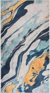 Tappeto giallo e blu lavabile 60x100 cm Colors of Joy – Vitaus