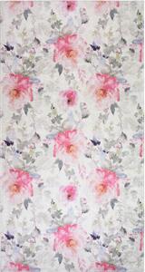 Tappeto rosa e avorio lavabile 80x150 cm Pink Garden – Vitaus
