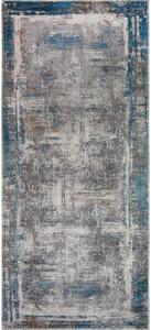 Passatoia blu lavabile 60x230 cm Abstract Colors Blue – Vitaus