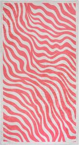 Tappeto rosa lavabile 160x230 cm Red Zebra – Vitaus