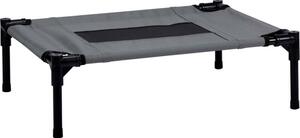 Brandina Letto Cuccia per Cani 43x55x17 cm con Borsa per Trasporto Max 20kg grigio