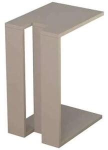 Tavolino da Caffè per Soggiorno 57x40x30 cm Laterale Divano in Legno MDF Tortora
