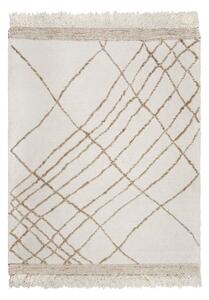 Tappeto color crema in misto lana tessuto a mano 120x170 cm Astera Linear – Flair Rugs