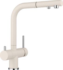 BLANCO FONTAS-S II Filtro Rubinetto Cucina Alta Pressione Fine Bianco Tubo Doccia