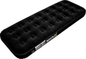 Materasso gonfiabile per 1 persona - velour, nero - Comodo e resistente