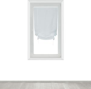 Tendina a vetro semi-filtrante Klimt bianco tunnel 90x160 cm