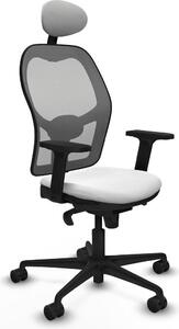 Sedia da ufficio con poggiatesta Piqueras y Crespo 2D036N1 Bianco