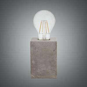 Lampada da comodino industriale Prestwick grigio, in metallo, EGLO