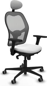 Sedia da ufficio con poggiatesta Piqueras y Crespo 3D036G1 Bianco