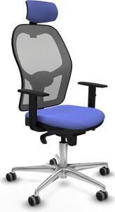 Sedia da ufficio con poggiatesta Piqueras y Crespo 1D086G2 Azzurro