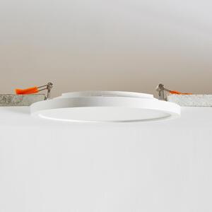 Plafoniera LED Manoa tondo bianco, foro incasso 15.5 cm luce cct regolazione da bianco caldo a bianco freddo