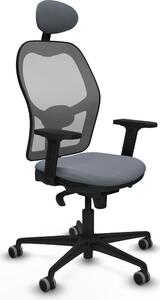 Sedia da ufficio con poggiatesta Piqueras y Crespo 2D036G1 Grigio