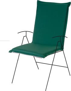 Cuscino per sedie poltrone con schienale basso Zippo Fabotex - Green