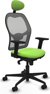Sedia da ufficio con poggiatesta Piqueras y Crespo 2D036N1 Colore pistacchio