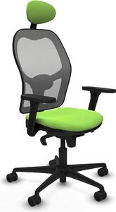 Sedia da ufficio con poggiatesta Piqueras y Crespo 3D036N1 Colore pistacchio