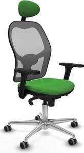 Sedia da ufficio con poggiatesta Piqueras y Crespo 3D086G1 verde