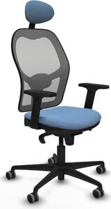 Sedia da ufficio con poggiatesta Piqueras y Crespo 2D036G1 Blu cielo