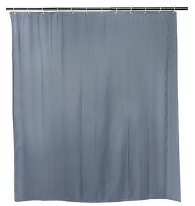 Tenda doccia Neo Stripes in poliestere grigio L 180.0 x H 200.0 cm