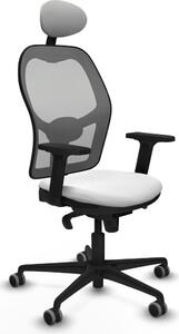 Sedia da ufficio con poggiatesta Piqueras y Crespo 2D036G1 Bianco