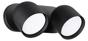 Ideal Lux - Luce Spot da parete a LED DODO 2xGX53/9W/230V nero