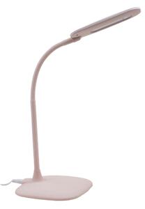 Lampada da tavolo LED Mei touch rosa bianco freddo