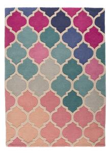 Tappeto in lana rosa 200x290 cm Rosella - Flair Rugs