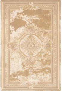 Tappeto in lana beige 133x180 cm Emily - Agnella
