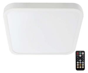 Plafoniera LED bagno con sensore 36W 230V IP44 4000K 42x42 cm + telecomando