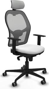 Sedia da ufficio con poggiatesta Piqueras y Crespo 1D036G2 Bianco