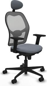 Sedia da ufficio con poggiatesta Piqueras y Crespo 2D036N1 Grigio