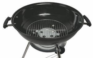 BBQ Barbecue tondo globo con coperchio struttura in metallo griglia in acciaio con ruote