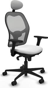 Sedia da ufficio con poggiatesta Piqueras y Crespo 3D036N1 Bianco