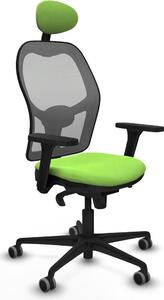 Sedia da ufficio con poggiatesta Piqueras y Crespo 3D036G1 Colore pistacchio