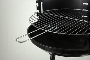 Barbecue tondo griglia in acciaio 3 posizioni struttura in metallo 42 cm BestBQ