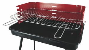Barbecue griglia rimovibile in acciaio struttura in metallo ripiano inferiore