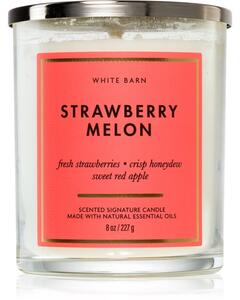 Bath & Body Works Strawberry Melon candela profumata 227 g