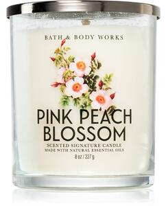 Bath & Body Works Pink Peach Blossom candela profumata 227 g