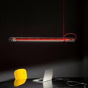 Ingo Maurer Tubular sospensione LED, rosso