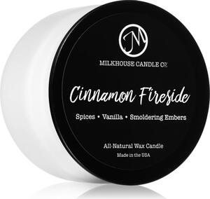 Milkhouse Candle Co. Creamery Cinnamon Fireside candela profumata Sampler Tin 106 g