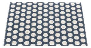 Tappeto da interno/esterno blu scuro 70x50 cm Noa Dark Blue – Pappelina
