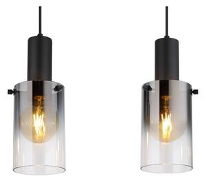 Globo 15907-3H - Lampadario a sospensione con filo FLORENTINA 3xE27/40W/230V nero