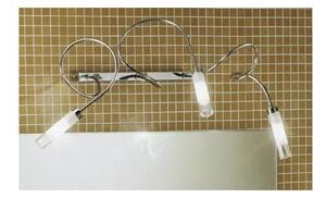 GINEVRA AP3 VETRO SABBIATO LAMPADA DA PARETE IN METALLO SEMIRIGIDO DI ILLUMINANDO