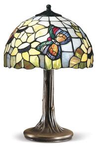 B302-T534U SUNFLOWER LAMPADA DA TAVOLO PICCOLA CON VETRO TIFFANY
