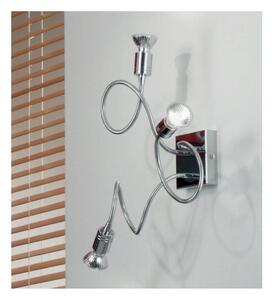 GINEVRA 3 FLEX LED PLAFONIERA/APPLIQUE IN METALLO CROMATO