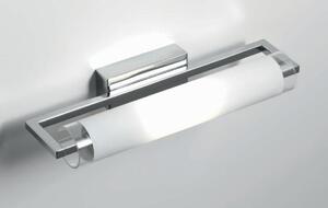 MENNY APPLIQUE/PLAFONIERA PICCOLA CROMO CON LAMPADINA LED SOSTITUIBILE