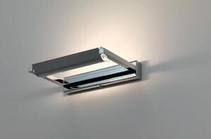 ECLISSE LAMPADA PARETE CROMO
